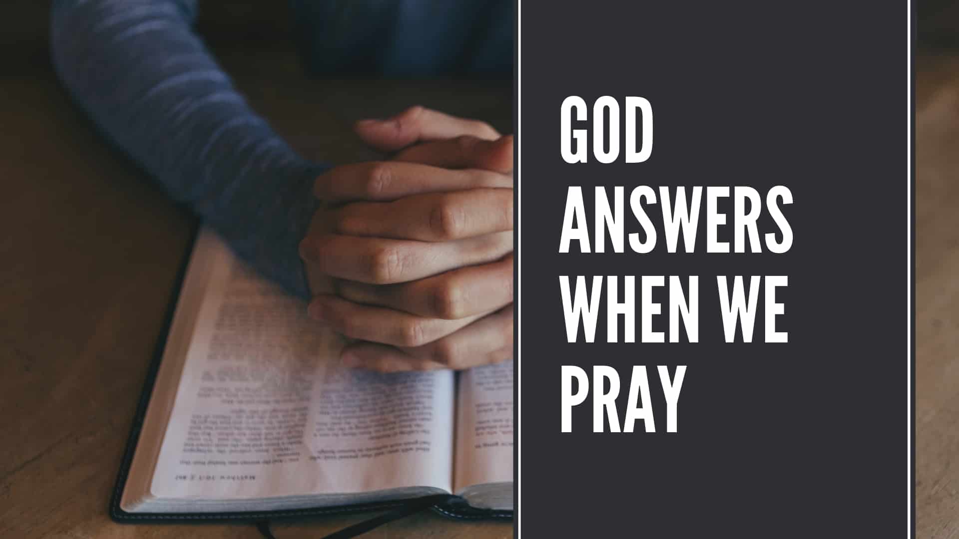 7 Staggering Things God Does When We Pray For One Another