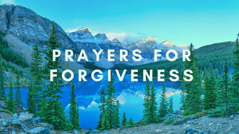 prayer for forgiveness