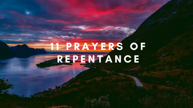 prayers of repentance